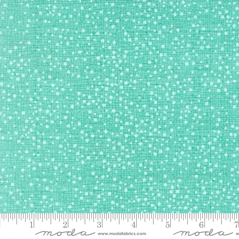 Dotty Thatched Seafoam - Mums Christmas by Robin Pickens for Moda - Half Yard Fabric (Preorder)