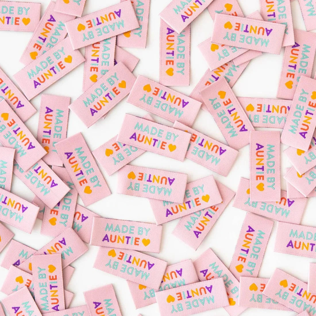 Sarah Hearts - Made by Auntie Woven Labels - LP128