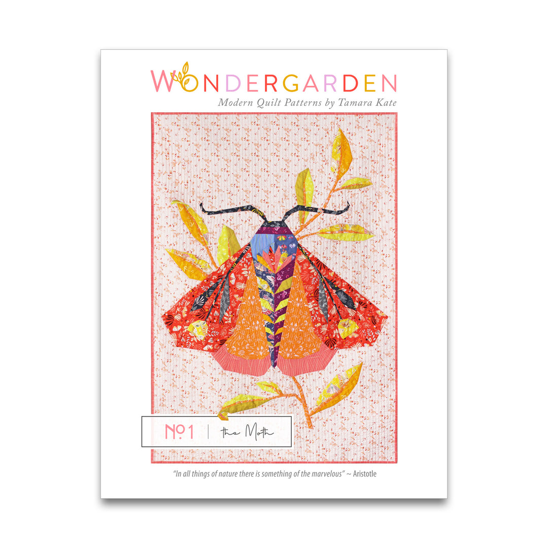 The Moth - Quilt Pattern - Tamara Kate - TKW 001 - Paper Pattern