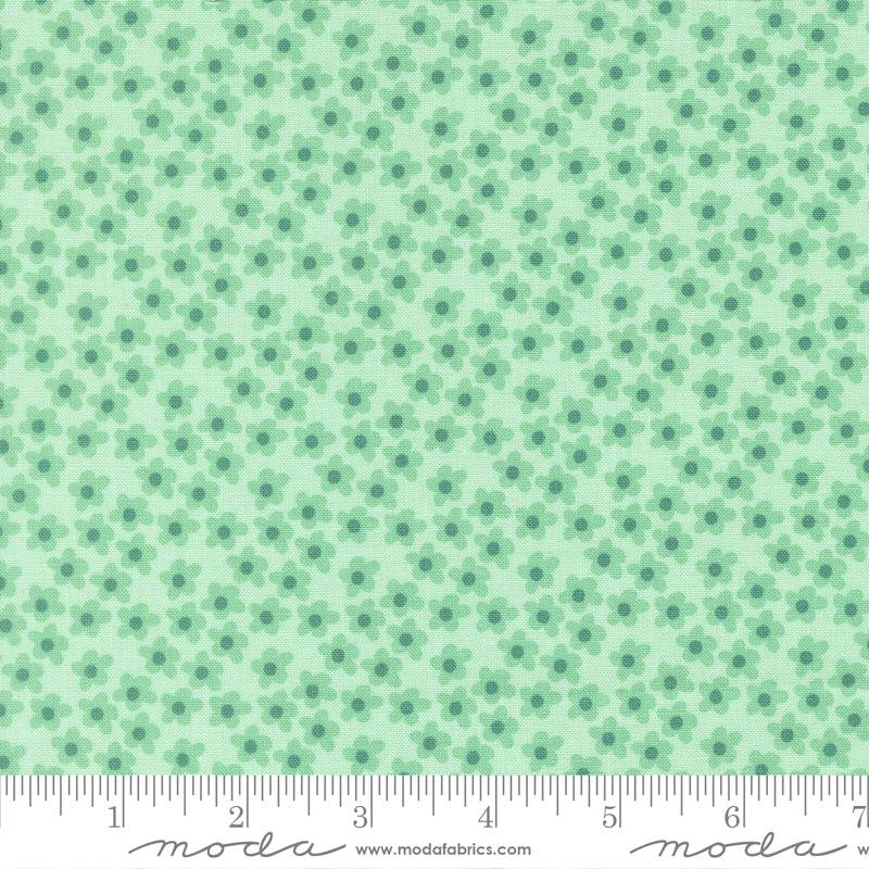 Toast and Jam Cool Mint - by Elizabeth Hartman for Moda (Preorder)