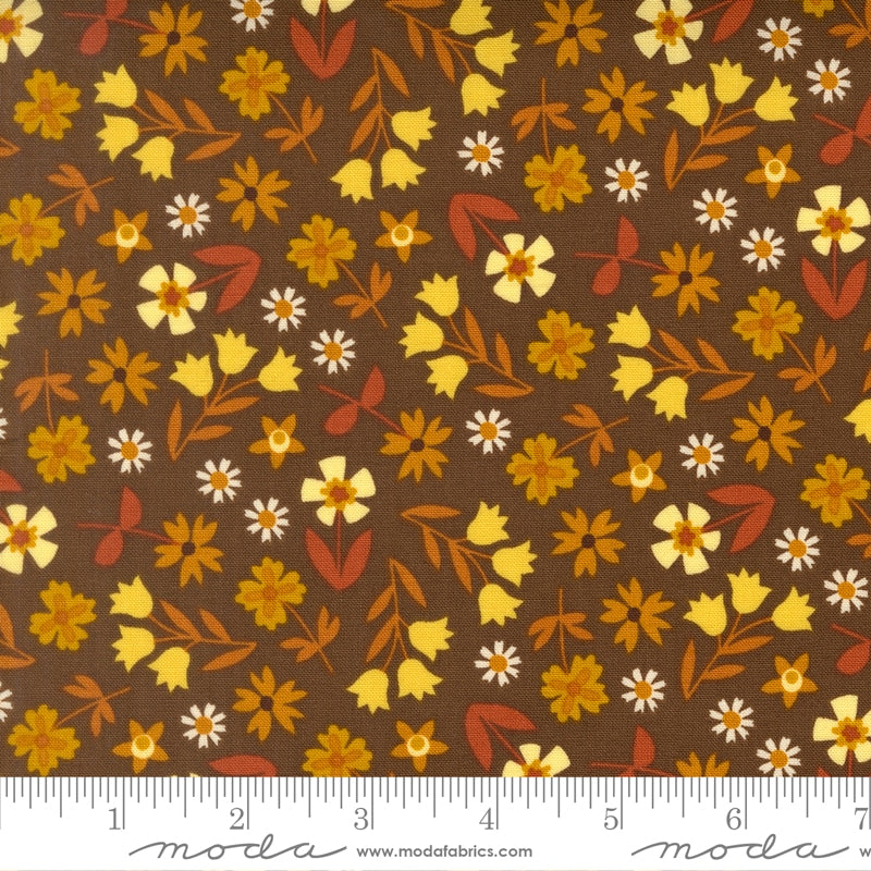 Toast and Jam Mocha - by Elizabeth Hartman for Moda (Preorder)