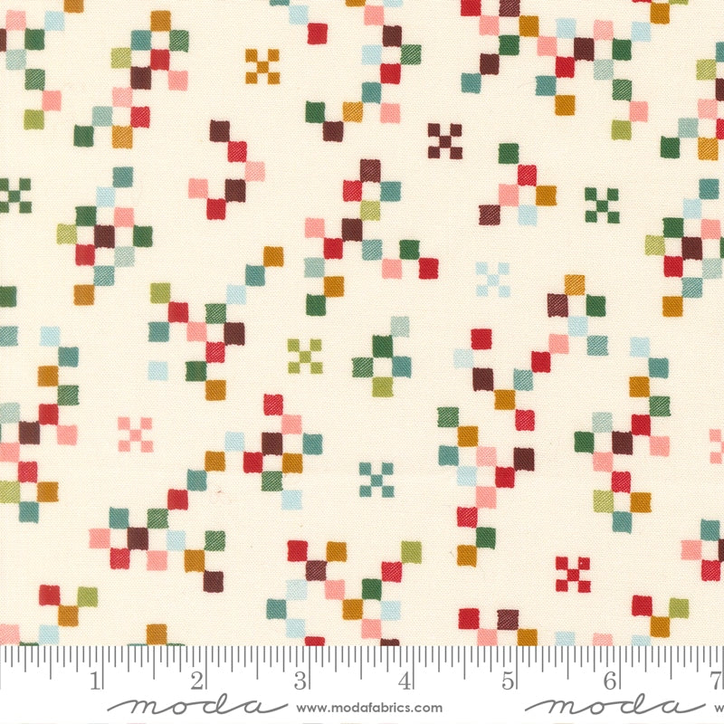 Plaid Break Snow - Twinkle and Tinsel by Fancy That Design House for Moda - Half Yard Fabric (Preorder)