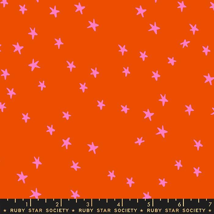 Starry - Starry in Warm Red - RS4109 53 - Half Yard