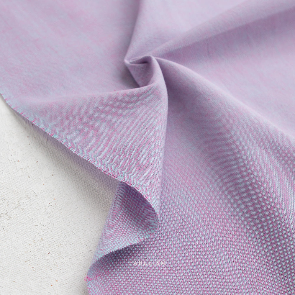 Watercolor Wovens - Watercolor Wovens in Celeste - Fableism Supply Co - WW-460-CELESTE - Half Yard