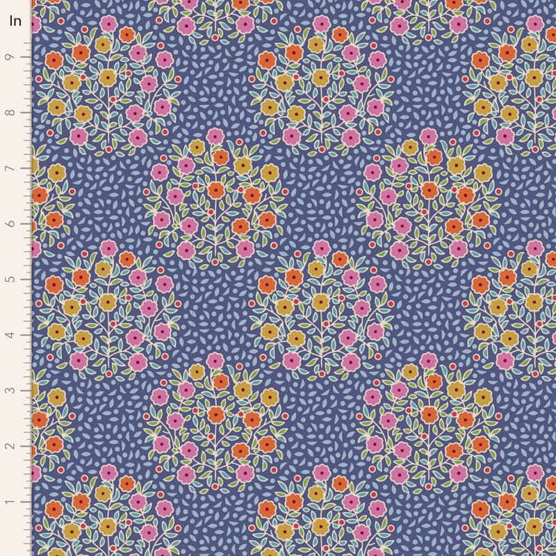 Pie in the Sky - Confetti in Blue - 100486 - Half Yard