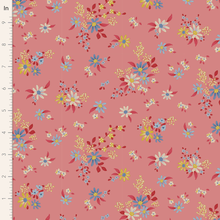 Chic Escape - Daisygarden in Pink - 110055 - Half Yard