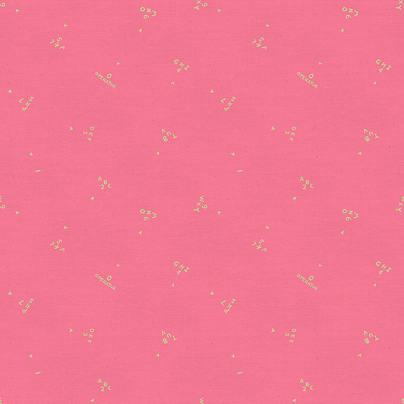 9 to 5 - Numbers - Lisa Flowers for PBS Fabrics - 120-22494 - Half Yard