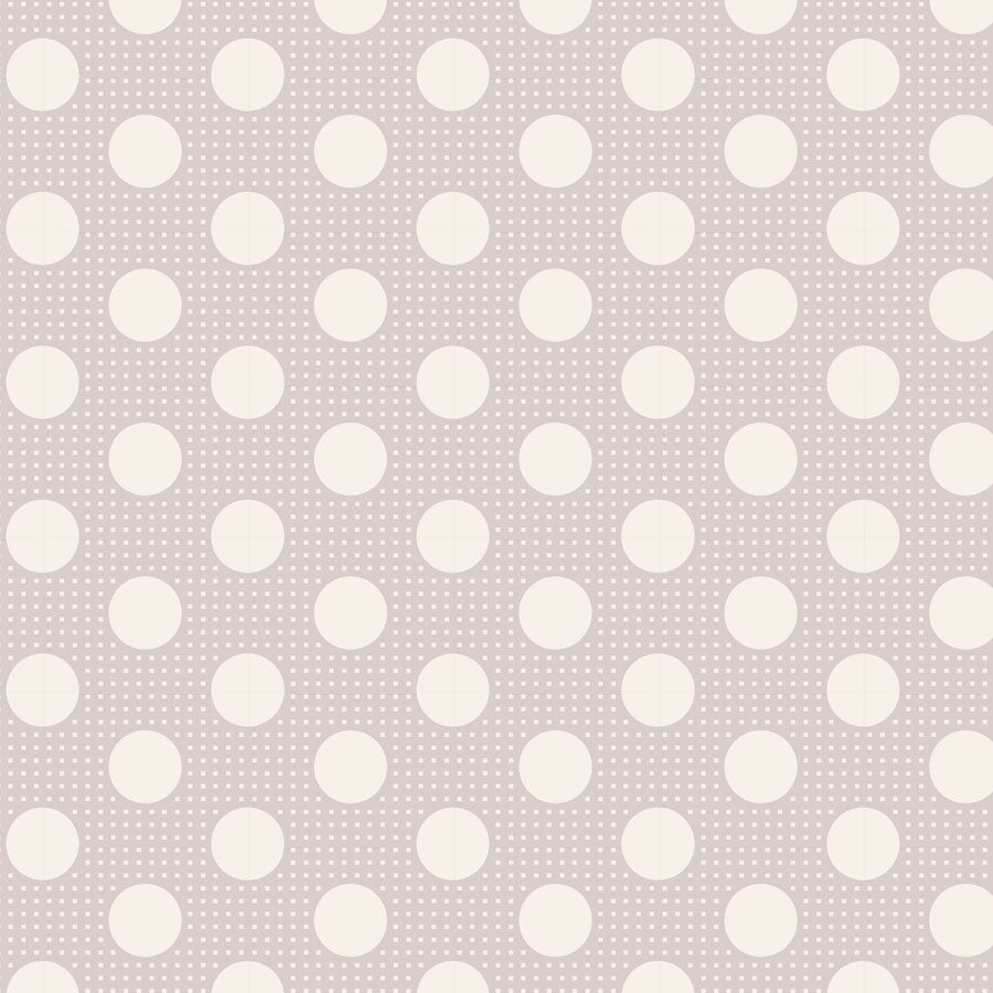 Cotton quilting fabric pattern called 'Medium Dots'. Part of the 'Tilda Medium Dots' fabric collection. Designed by Tilda Fabrics for fabric company Tilda Fabrics. SKU: 130008. 44-45 inch width.
