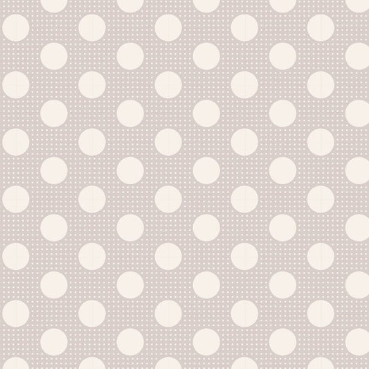 Cotton quilting fabric pattern called 'Medium Dots'. Part of the 'Tilda Medium Dots' fabric collection. Designed by Tilda Fabrics for fabric company Tilda Fabrics. SKU: 130008. 44-45 inch width.