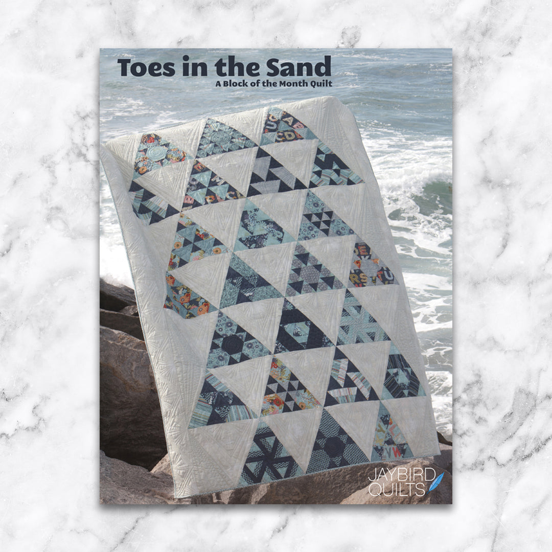 Toes in the Sand - Jaybird Quilts - Printed Quilt Program - JBQ 130 - OLD VERSION