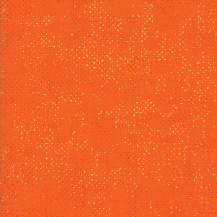 Lazy Afternoon - Spotted in Tangerine - Zen Chic for Moda Fabrics - 1660 16 - Half Yard