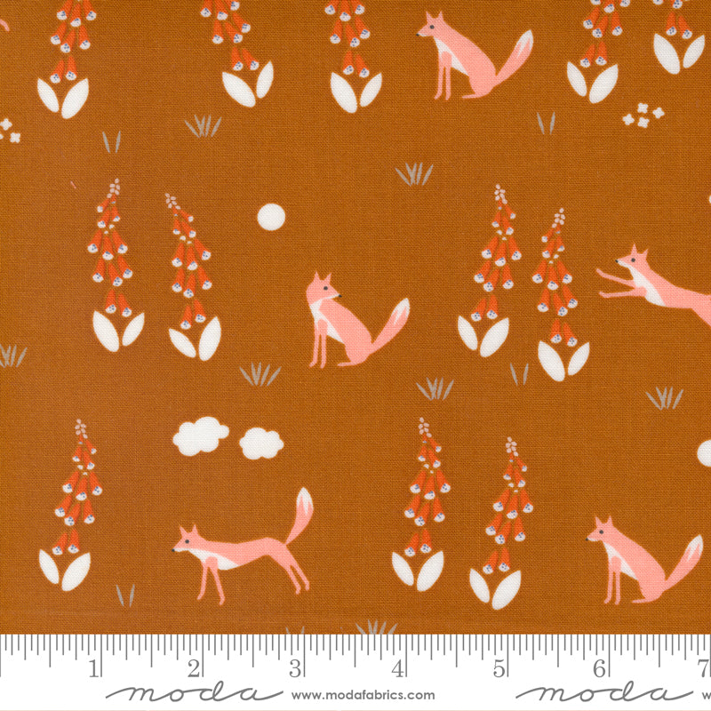 Meander - Foxes in Saddle - Aneela Hoey for Moda - 24581 14 - Half Yard