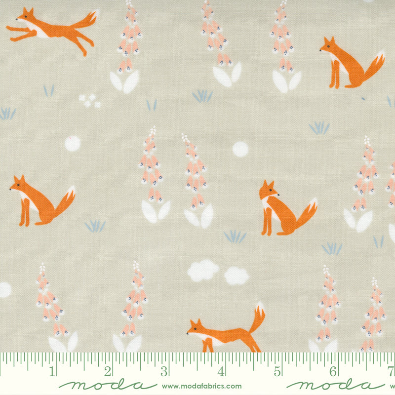 Meander - Foxes in Cloud - Aneela Hoey for Moda - 24581 15 - Half Yard