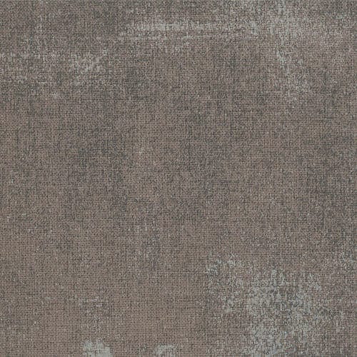 Cotton quilting fabric pattern called 'Grunge in Grey'. Part of the 'Christmas Eve' fabric collection. Designed by Lella Boutique for fabric company Moda Fabrics. SKU: 30150 156. 44-45 inch width.