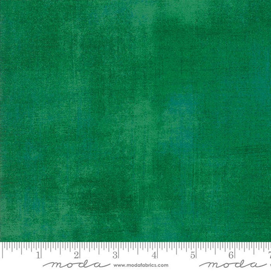 Cotton quilting fabric pattern called 'Grunge in Amazon'. Part of the 'Grunge Basics' fabric collection. Designed by Basic Grey for fabric company Moda Fabrics. SKU: 30150-340. 44-45 inch width.