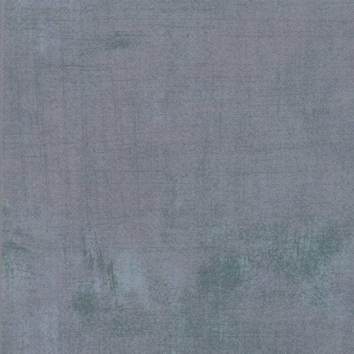 Cotton quilting fabric pattern called 'Grunge in Smoke'. Part of the 'Grunge Basics' fabric collection. Designed by Basic Grey for fabric company Moda Fabrics. SKU: 30150 400. 44-45 inch width.