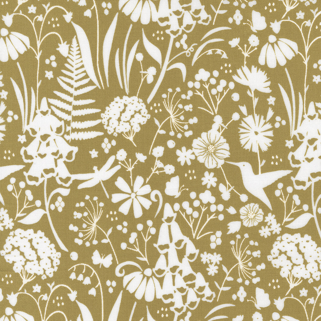 Wild Meadow - Meadow Stroll in Bronze - 43132 12 - Half Yard