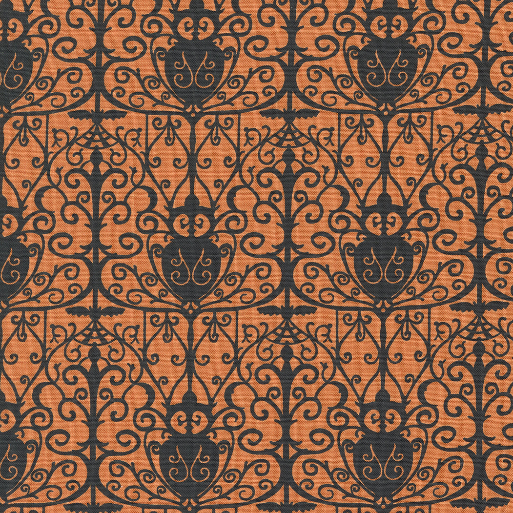 Spellbound - Garden Gates in Pumpkin - 43143 13 - Half Yard