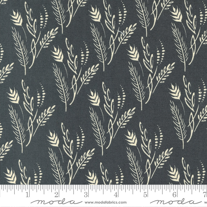 Dawn on the Prairie - Grasslands in Charcoal - 45574 19 - Half Yard