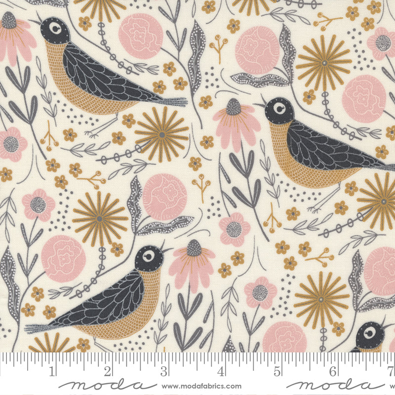 Birdsong - Songbird in Cloud Sunshine - 48352 31 - Half Yard