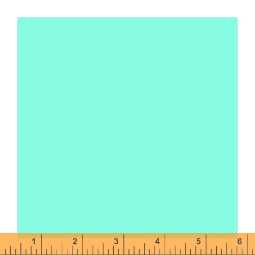 Cotton quilting fabric pattern called 'Starling'. Part of the 'Ruby and Bee Solids' fabric collection. Designed by Heather Ross for fabric company Andover Fabrics. SKU: 51583 20. 44-45 inch width.