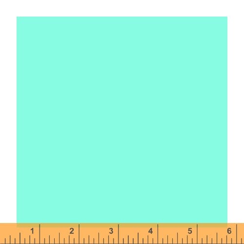 Cotton quilting fabric pattern called 'Starling'. Part of the 'Ruby and Bee Solids' fabric collection. Designed by Heather Ross for fabric company Andover Fabrics. SKU: 51583 20. 44-45 inch width.