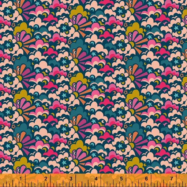 Eden - Cloud Puff in Pink - Sally Kelly - 52807-5 - Half Yard