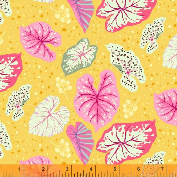 Tabanca - Paria in Yellow - Tamara Kate for Windham Fabrics - 52816-3 - Half Yard