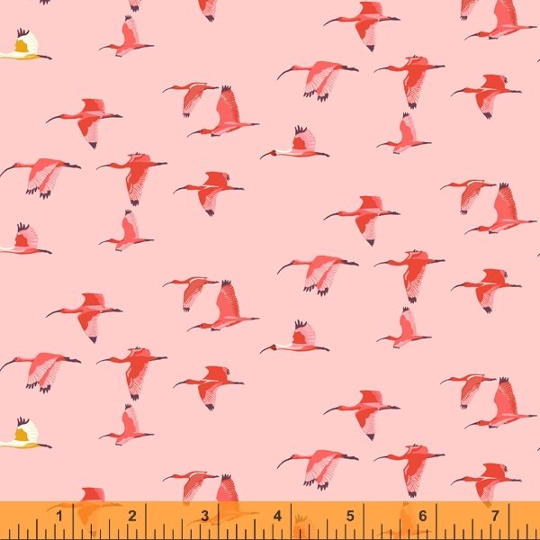 Tabanca - Caroni in Pink - Tamara Kate for Windham Fabrics - 52820-16- Half Yard