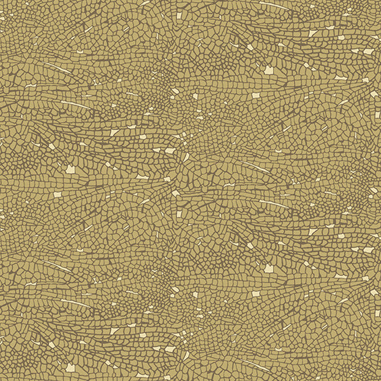 Cotton quilting fabric pattern called 'Devil's Arrow in Brown Hawker'. Part of the 'Sleuth' fabric collection. Designed by Giucy Giuce for fabric company Andover Fabrics. SKU: A-459-N1. 44-45 inch width.