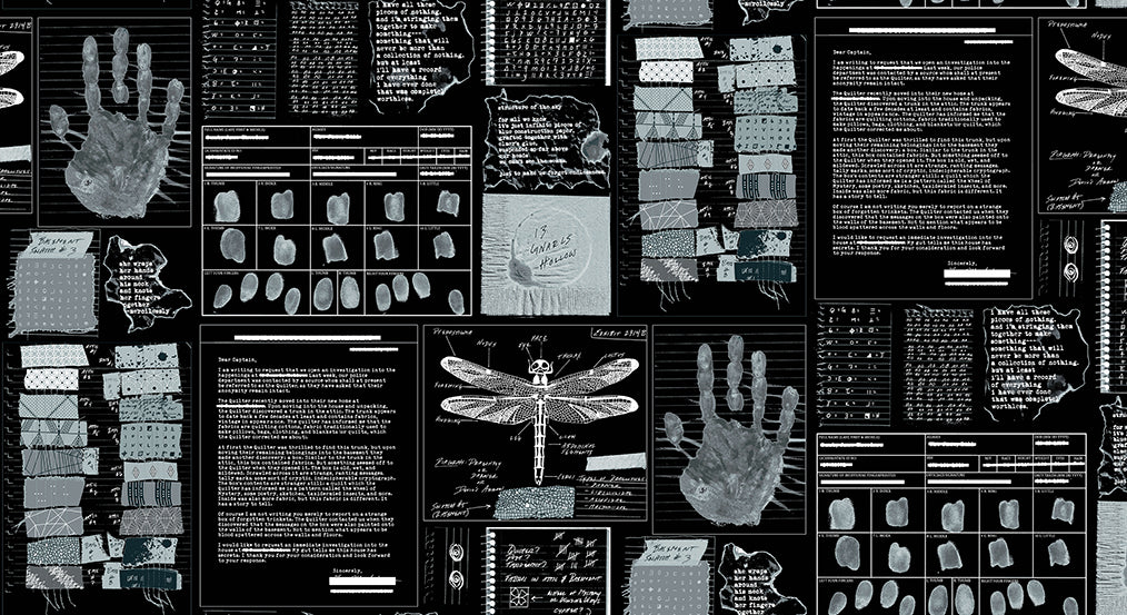 Sleuth - Gumshoe in Microfiche - A-768-K - Half Yard