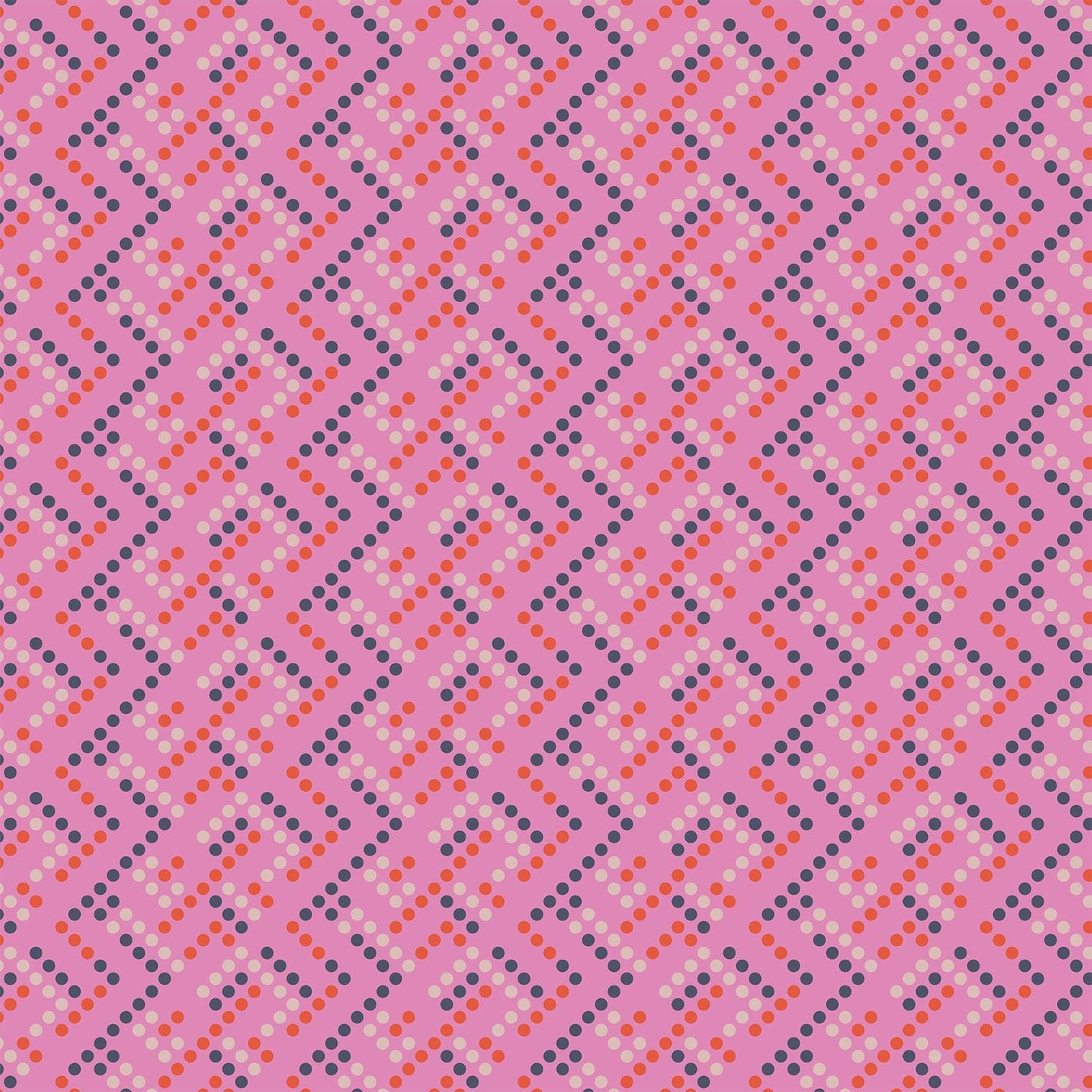GhostTown - Dots in Pink - Figo Fabrics - 90520-21 - Half Yard