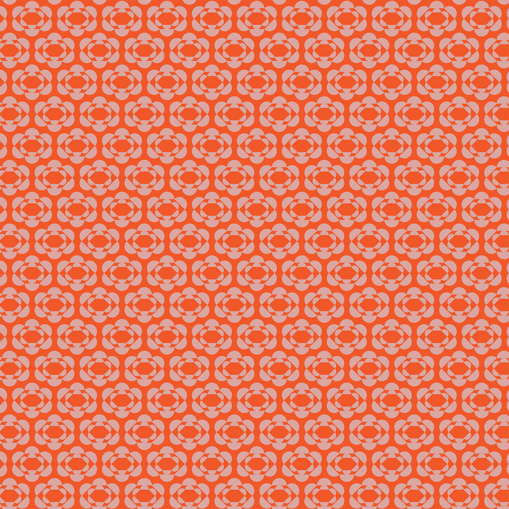 GhostTown - Marigold in Orange - Figo Fabrics - 90522-56 - Half Yard