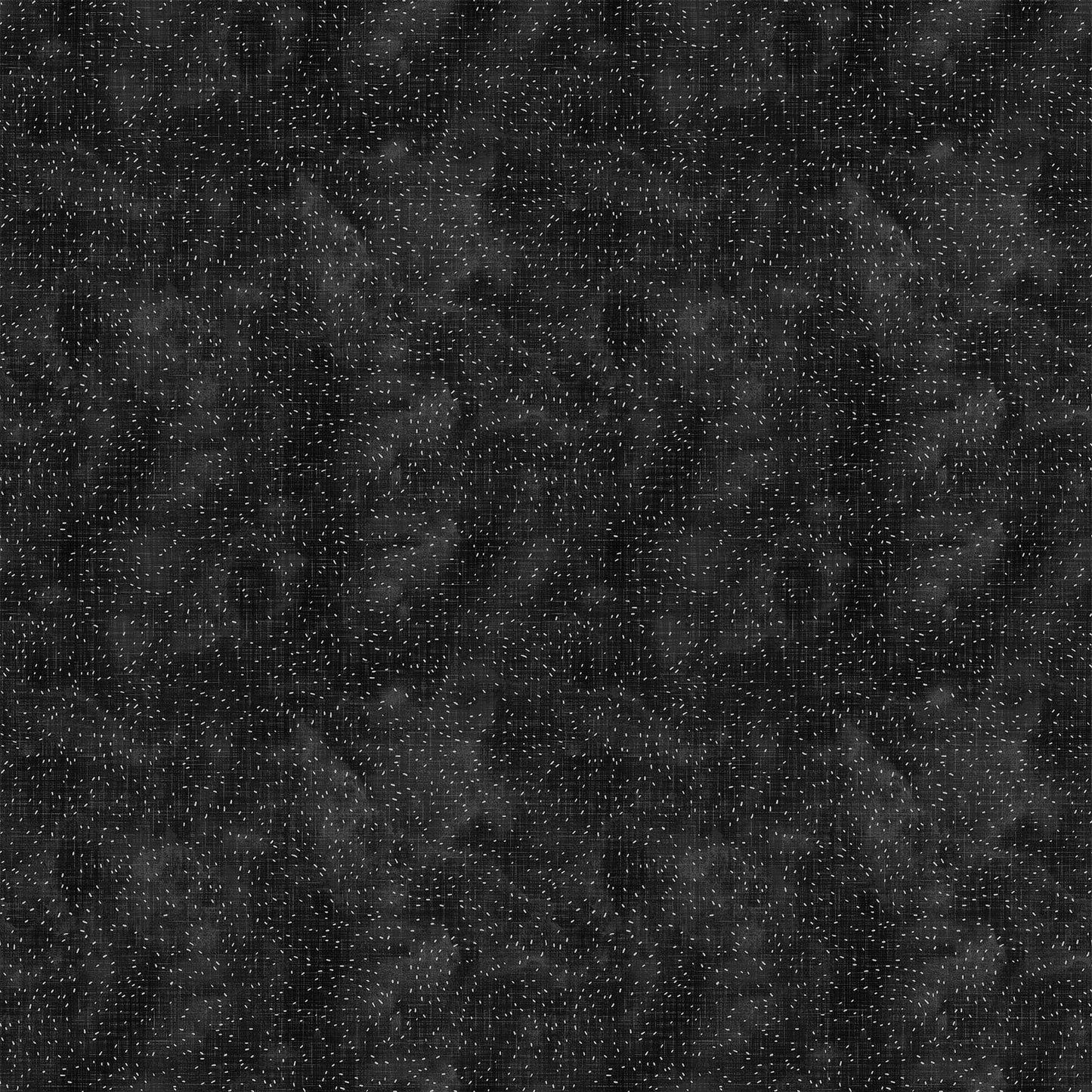 Cotton quilting fabric pattern called 'Seeds in Black'. Part of the 'Mountains Calling' fabric collection. Designed by Bernadett Urbanovics for fabric company Figo Fabrics. SKU: 90689-99. 44-45 inch width.