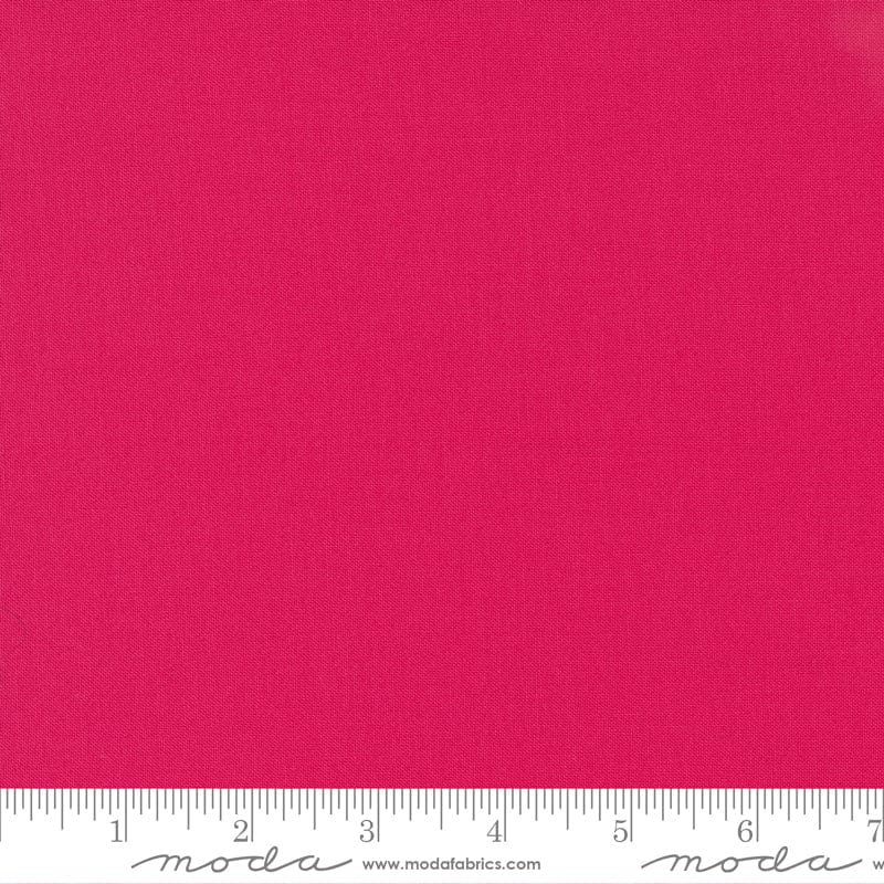 Cotton quilting fabric pattern called 'Azalea'. Part of the 'Bella Solids' fabric collection. Designed by Moda Fabrics for fabric company Moda Fabrics. SKU: 9900 144. 44-45 inch width.