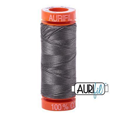 Aurifil Cotton Mako Thread - 50wt - 220m Spool - Gray Smoke - BMK50 5004