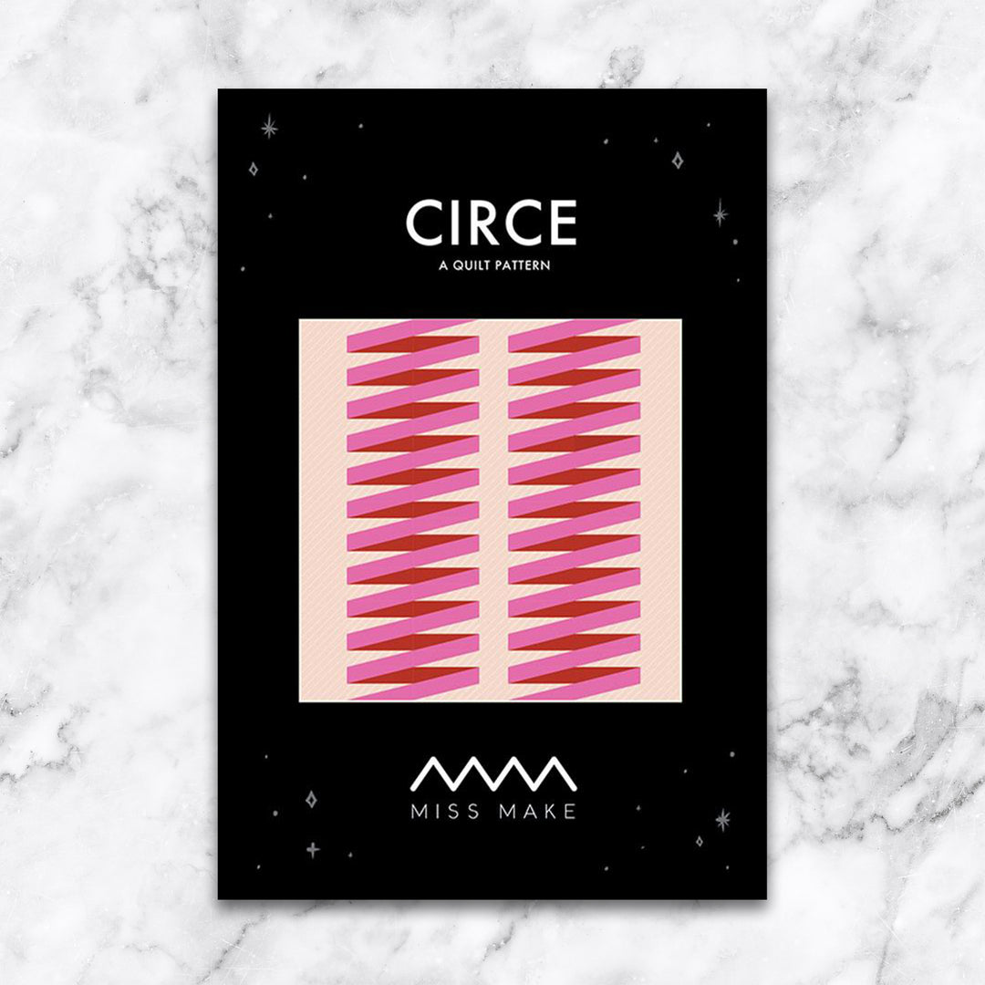 Circe - Quilt Pattern - Miss Make - Paper Pattern