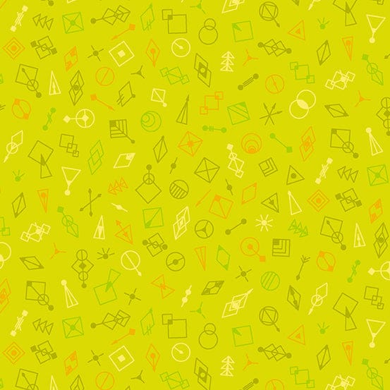 Deco Glo II - Glitter in Kiwi - CS-787-V - Half Yard