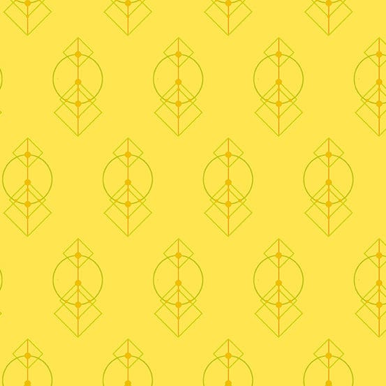 Deco Glo II - Talisman in Lemon - CS-786-Y - Half Yard