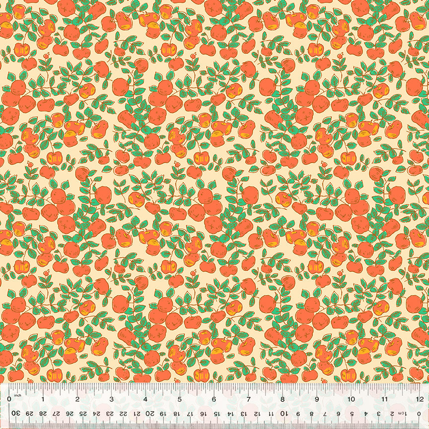 Forestburgh - Apples in Peach - 53849-2 - Half Yard