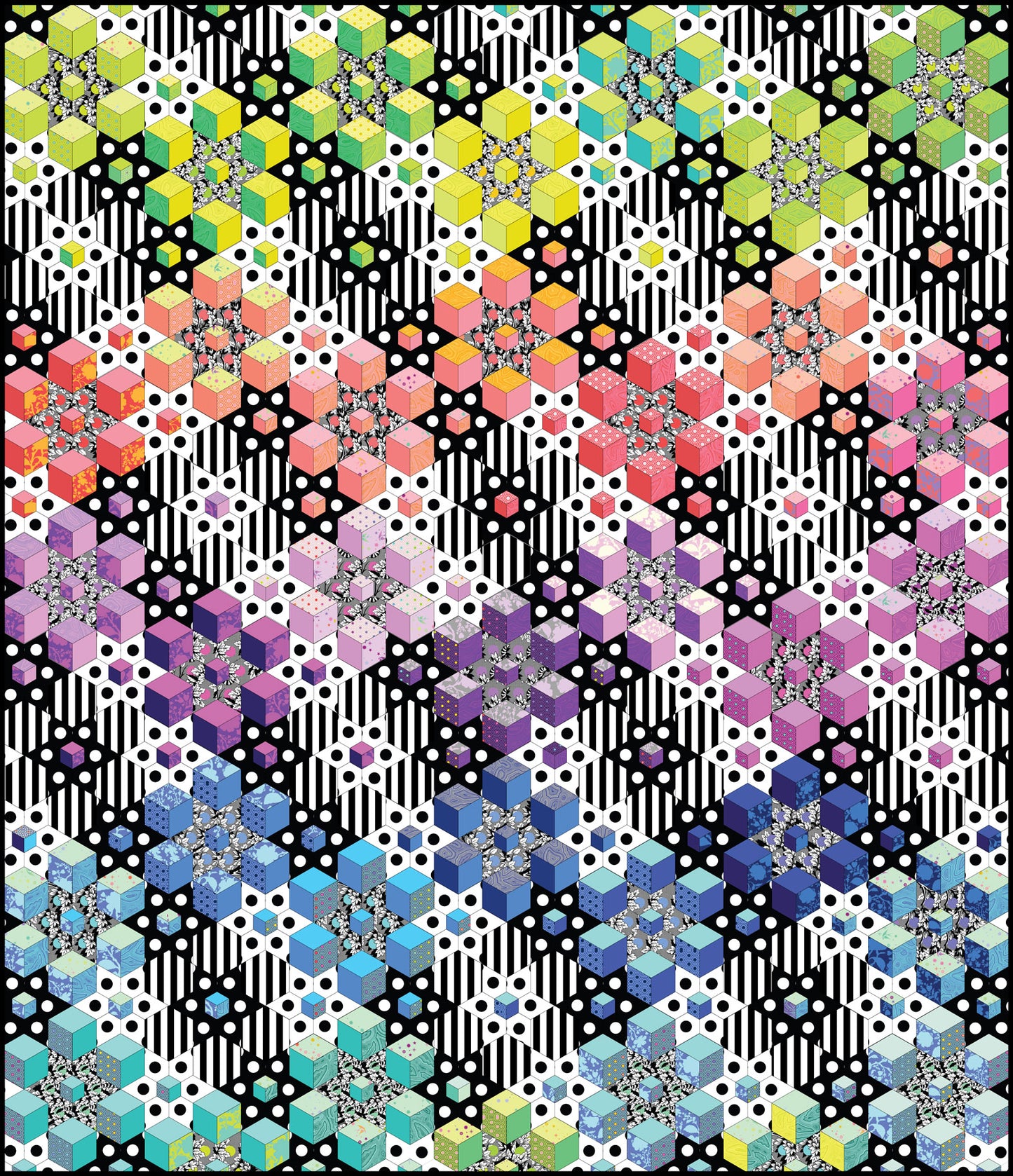 It's Sew Jodi - Inner Cube - Fabric Kit Only