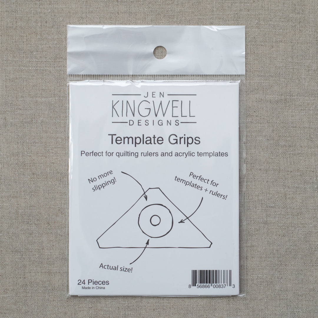 Jen Kingwell - Template Grips - Adhesive grips for rulers and templates - JKD 8373