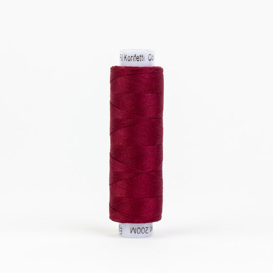 Konfetti Thread - Burgundy - 200M Spool - KTS-301