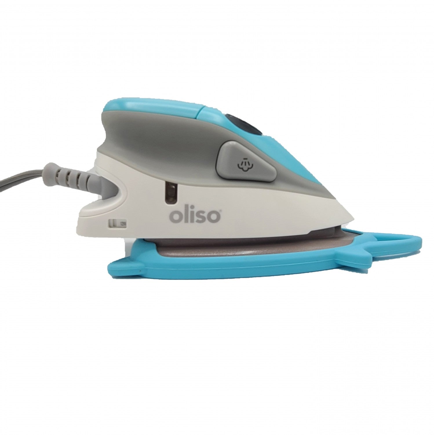 Oliso - Turquoise Mini Iron with Trivet - M2PRO-TUR