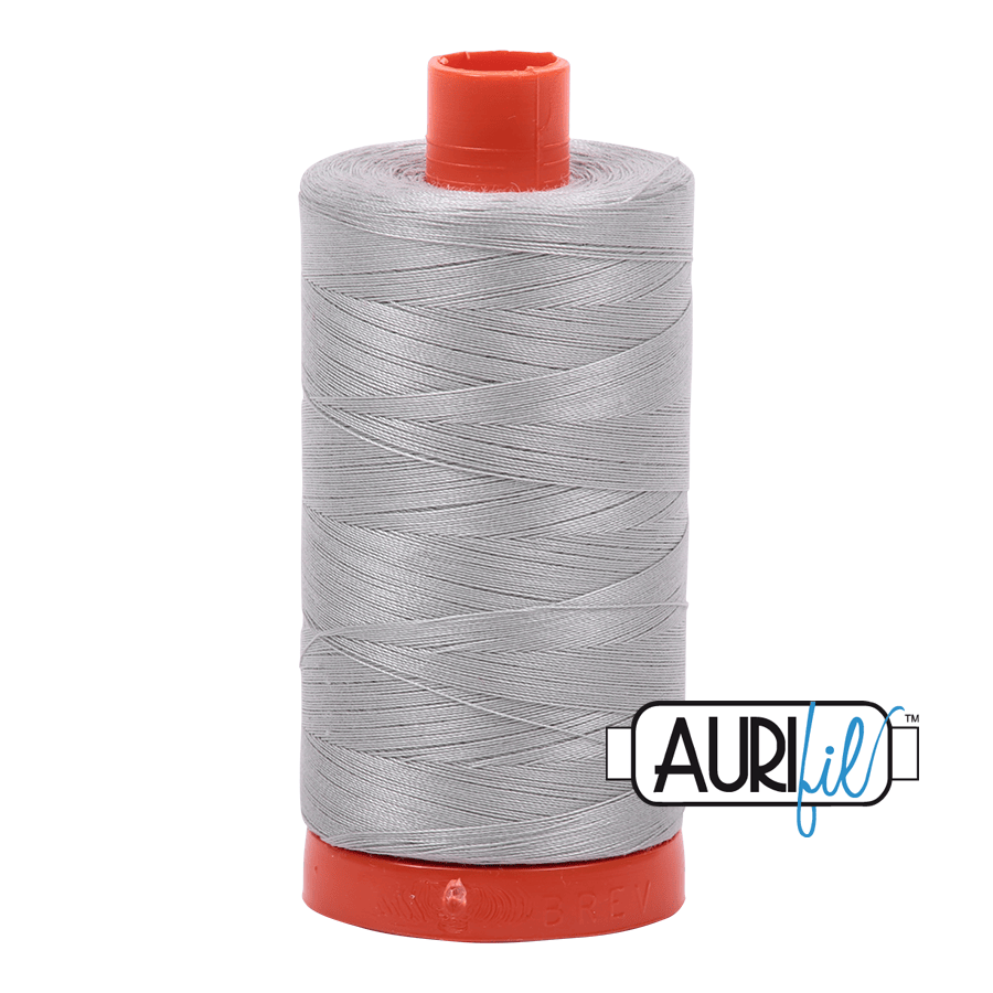 Aurifil Cotton Mako Thread - 50wt - 1300m Spool - Airstream - MK50SC6 6726
