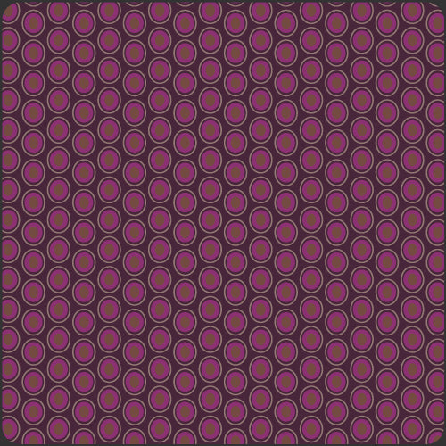 Oval Elements - Oval Elements in Eggplant - Art Gallery Fabrics - OE-905 - Half Yard