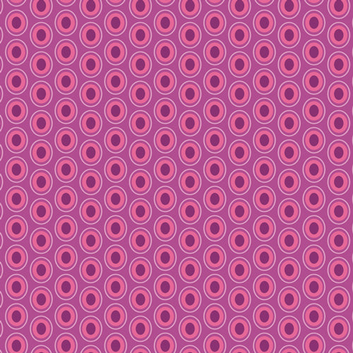 Cotton quilting fabric pattern called 'Oval Elements in Crocus'. Part of the 'Oval Elements' fabric collection. Designed by AGF Studio for fabric company Art Gallery Fabrics. SKU: OE-908. 44-45 inch width.