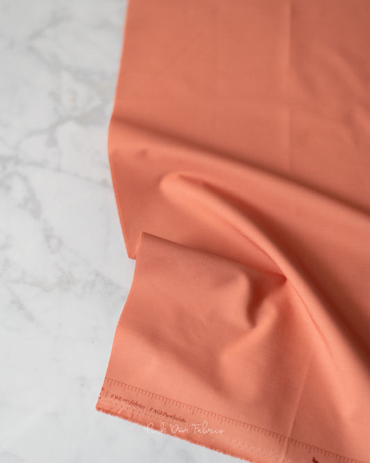 Cotton quilting fabric pattern called 'Cinnamon'. Part of the 'Pure Solids' fabric collection. Designed by Art Gallery Fabrics for fabric company Art Gallery Fabrics. SKU: PE-472. 44-45 inch width.