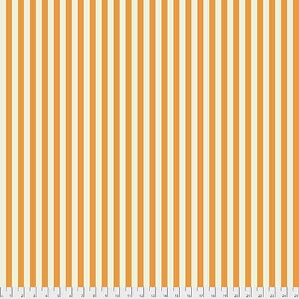 Tula Pink All Stars Stripe iN Begonia Orange