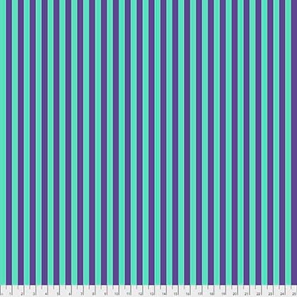 Tula Pink All Stars Stripe iN Iris Blue